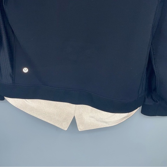 Lululemon LAB Men's M Tail Lite Half Zip Pullover Jacket Reflective Black - Picture 7 of 10